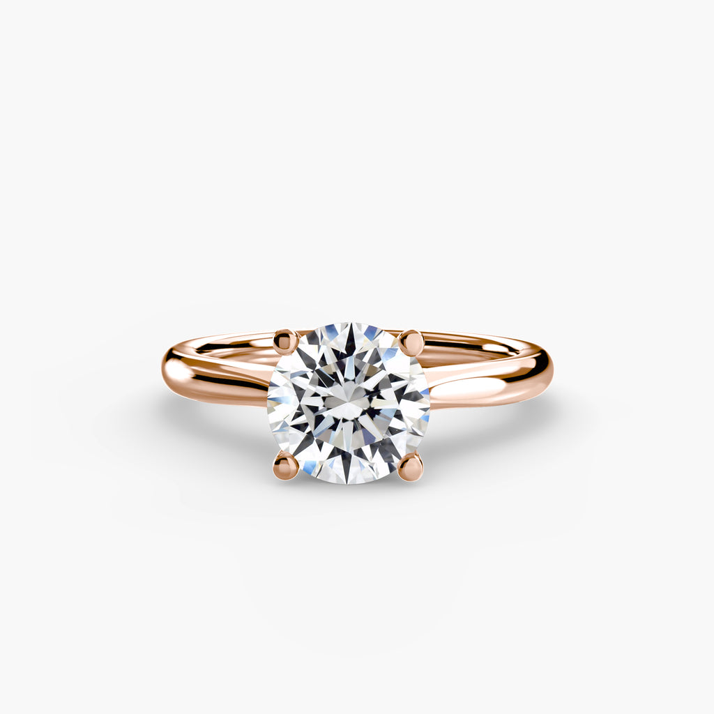 Solitaire ring 3 - diamond engagement ring - VYKA Diamonds