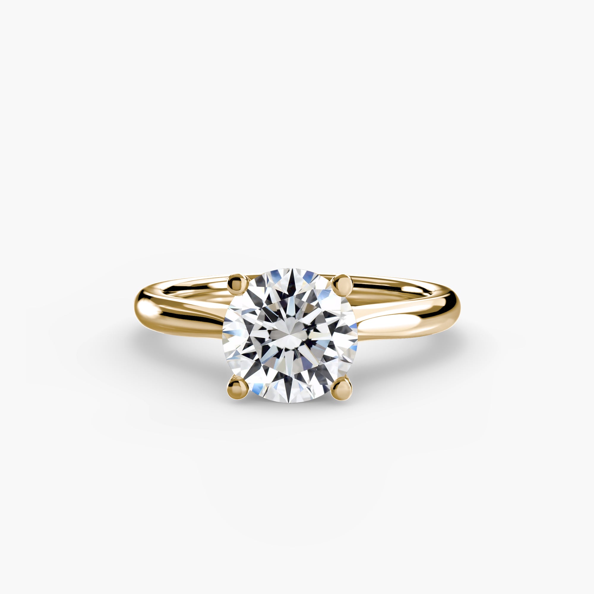 Solitaire ring 3 - diamond engagement ring - VYKA Diamonds