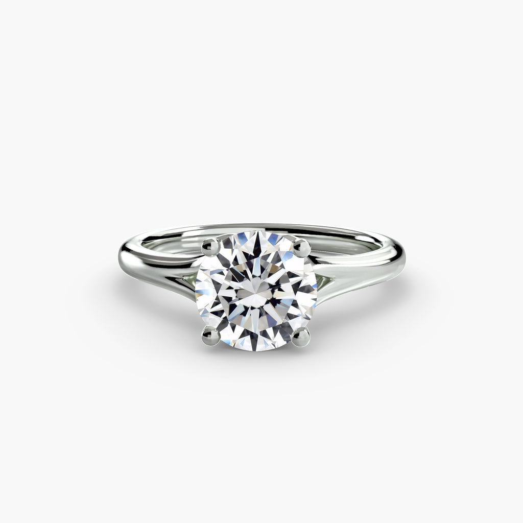Solitaire ring 4 - diamond engagement ring - VYKA Diamonds