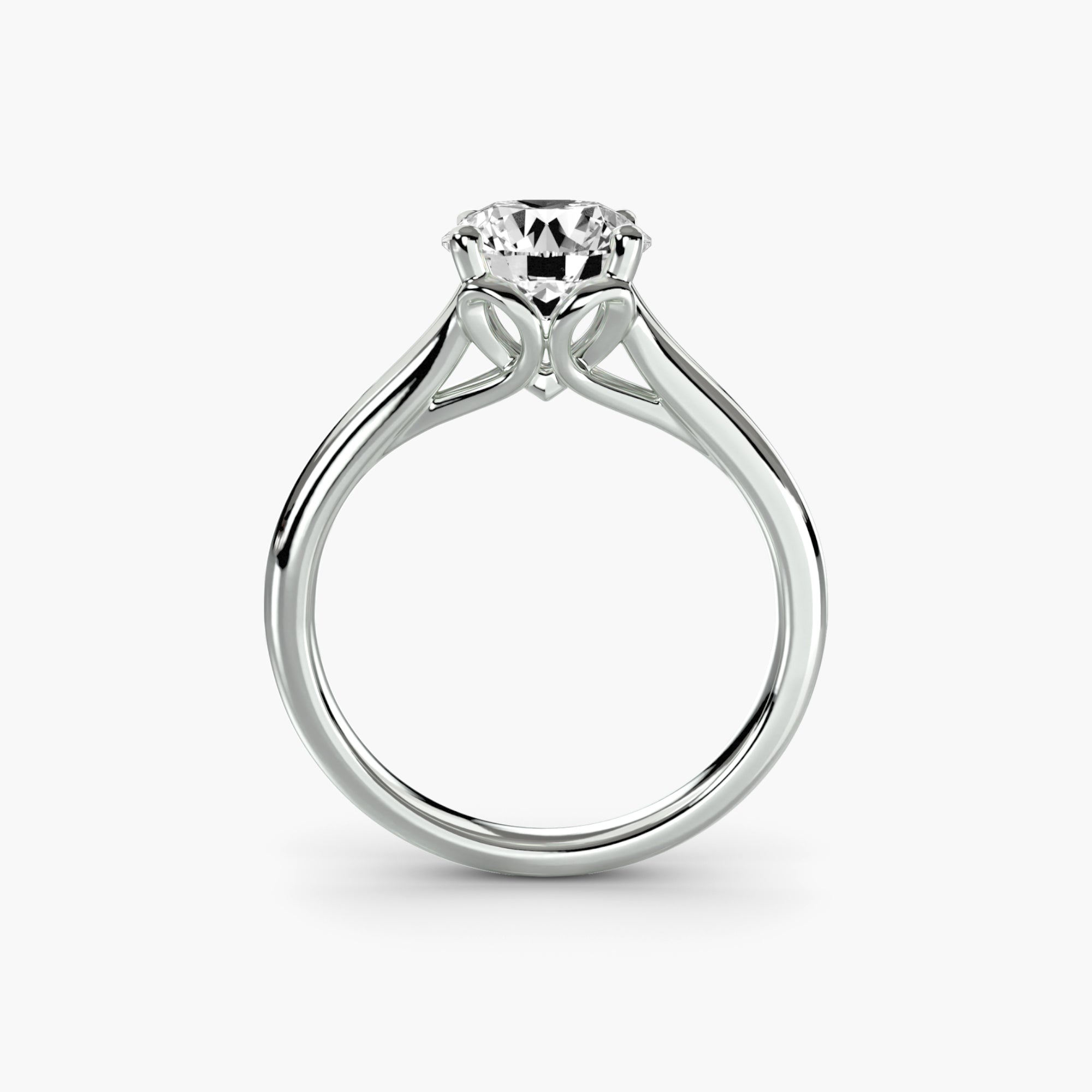 Solitaire ring 4 - diamond engagement ring - VYKA Diamonds