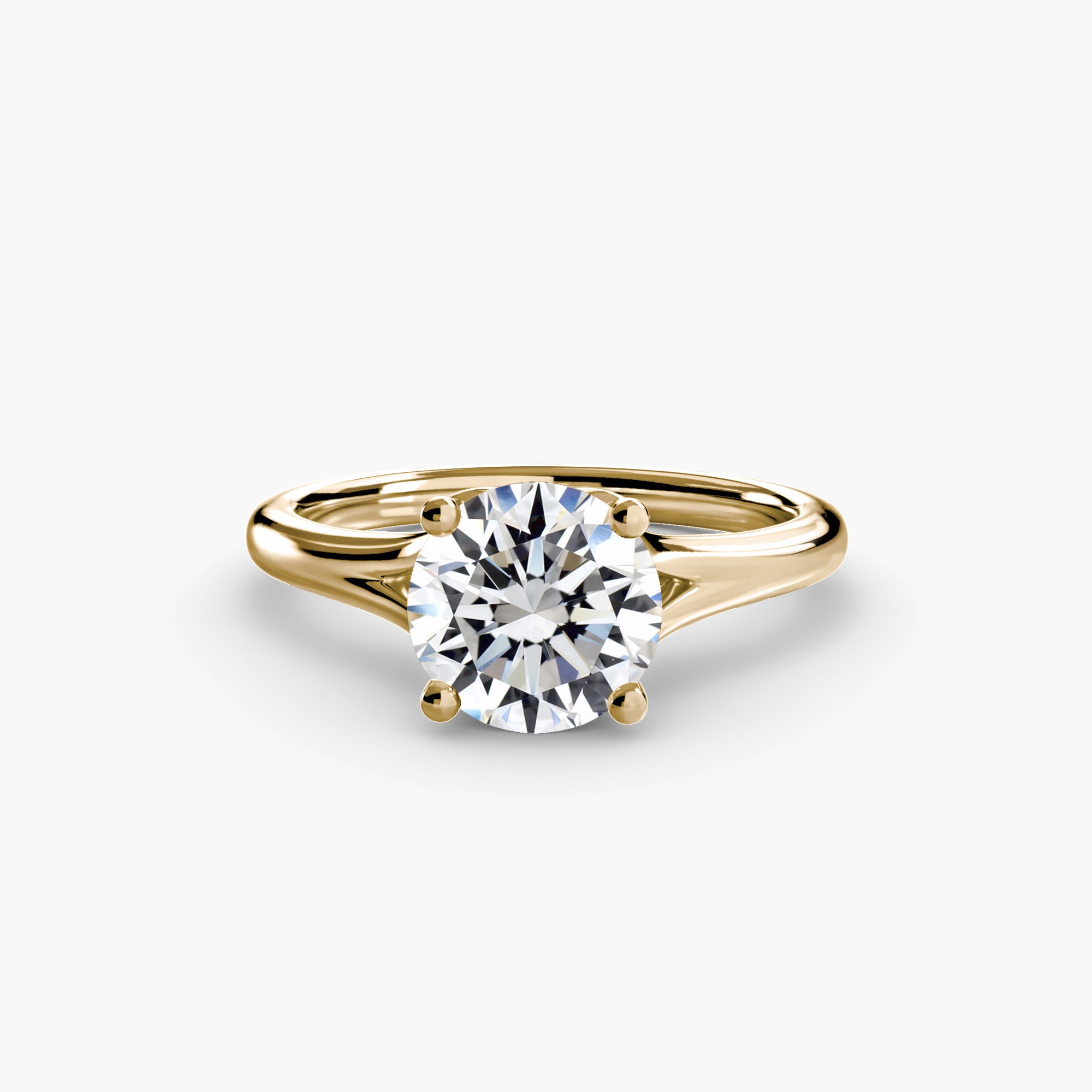 Solitaire ring 4 - diamond engagement ring - VYKA Diamonds