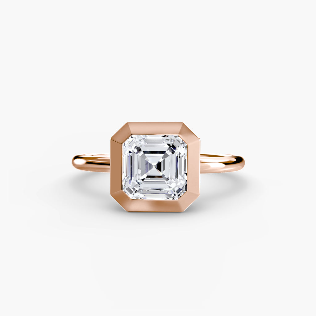 The Bezel Set Solitaire - VYKA Diamonds