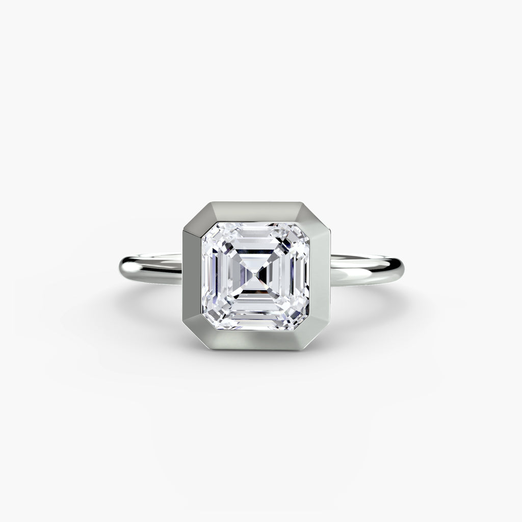 The Bezel Set Solitaire - VYKA Diamonds