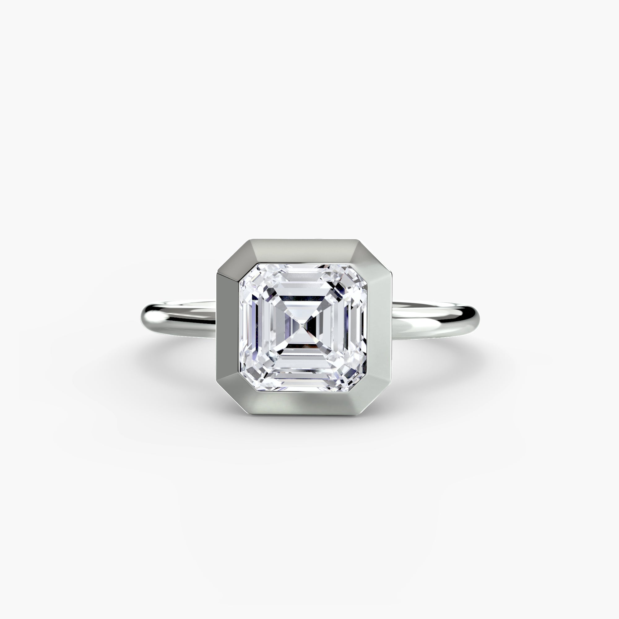 The Bezel Set Solitaire - VYKA Diamonds