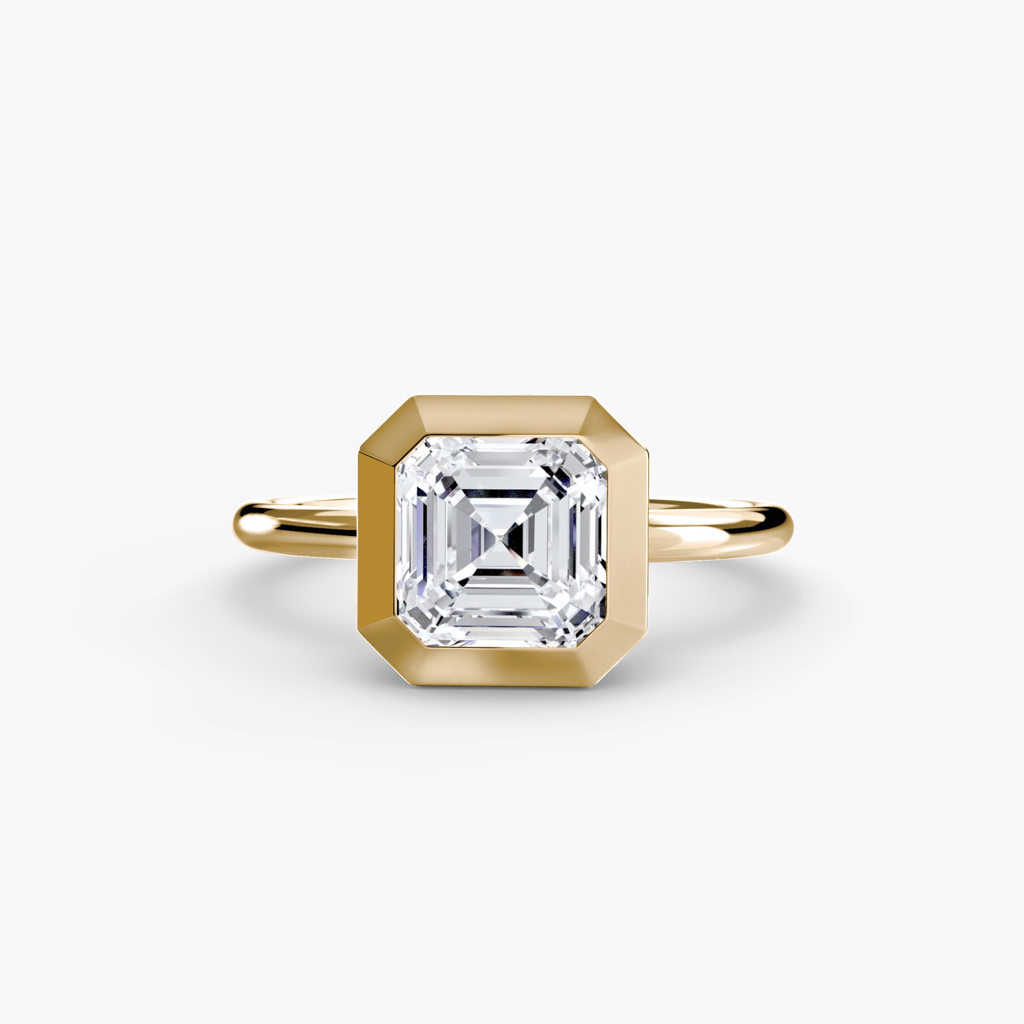 The Bezel Set Solitaire - VYKA Diamonds