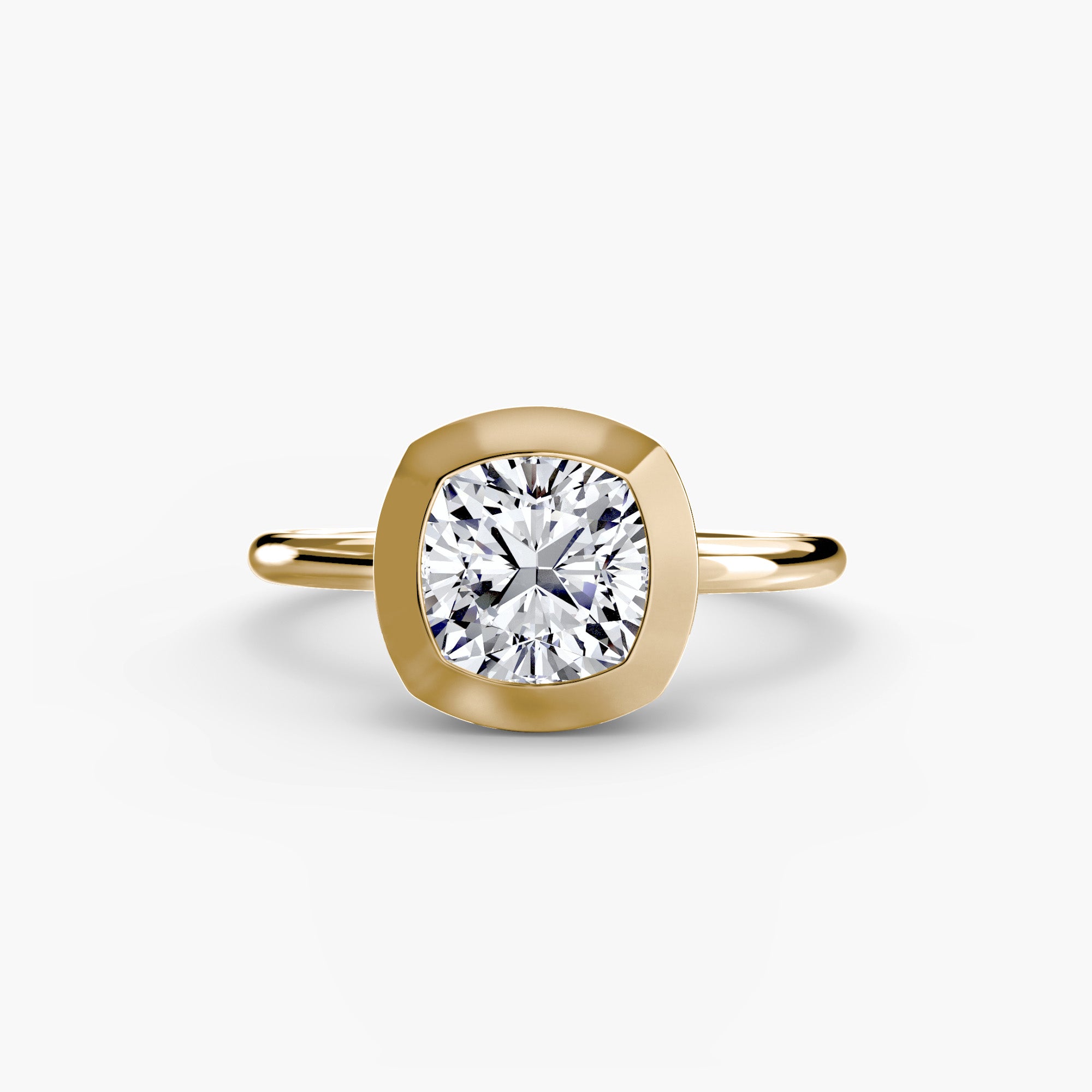 The Bezel Set Solitaire - VYKA Diamonds