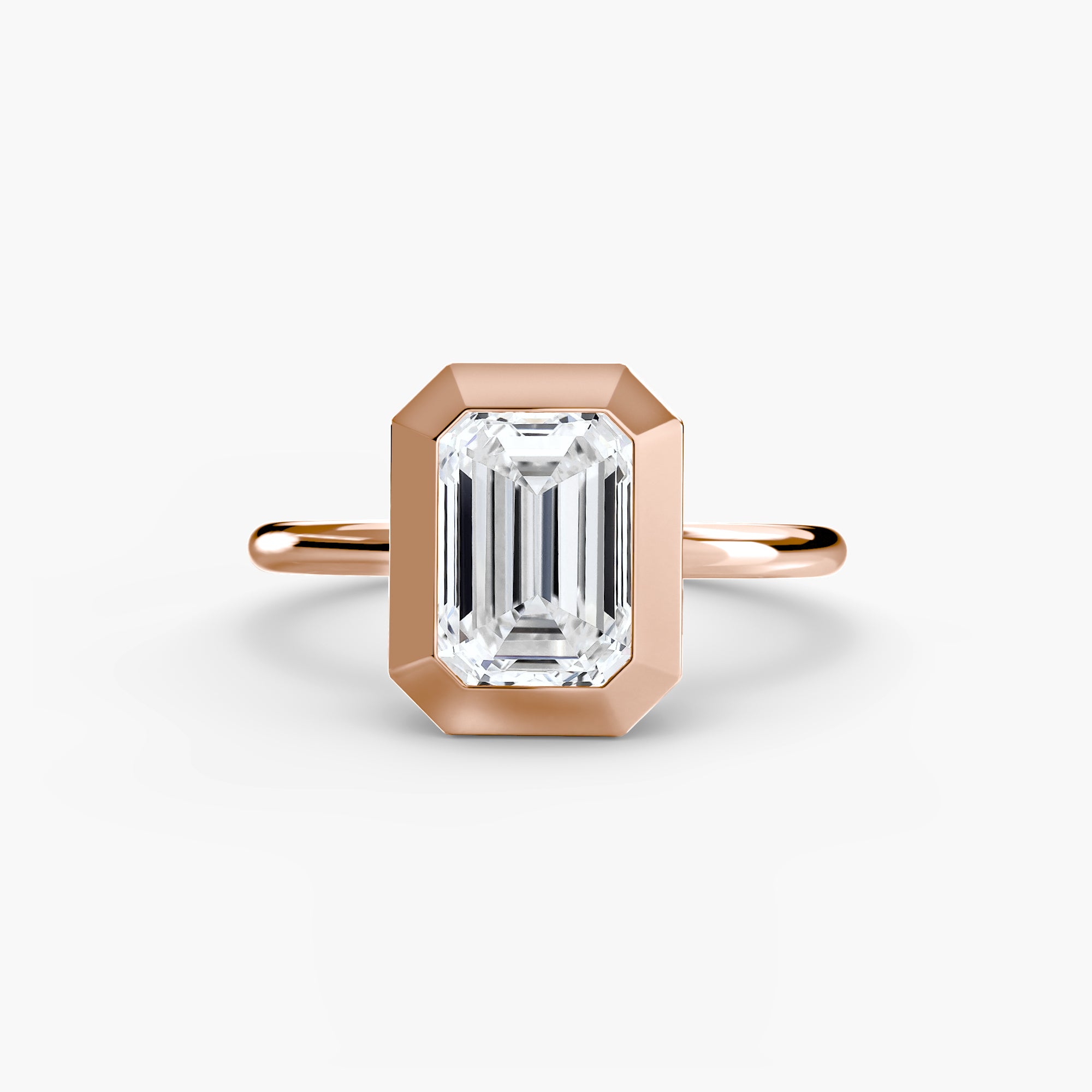 The Bezel Set Solitaire - VYKA Diamonds