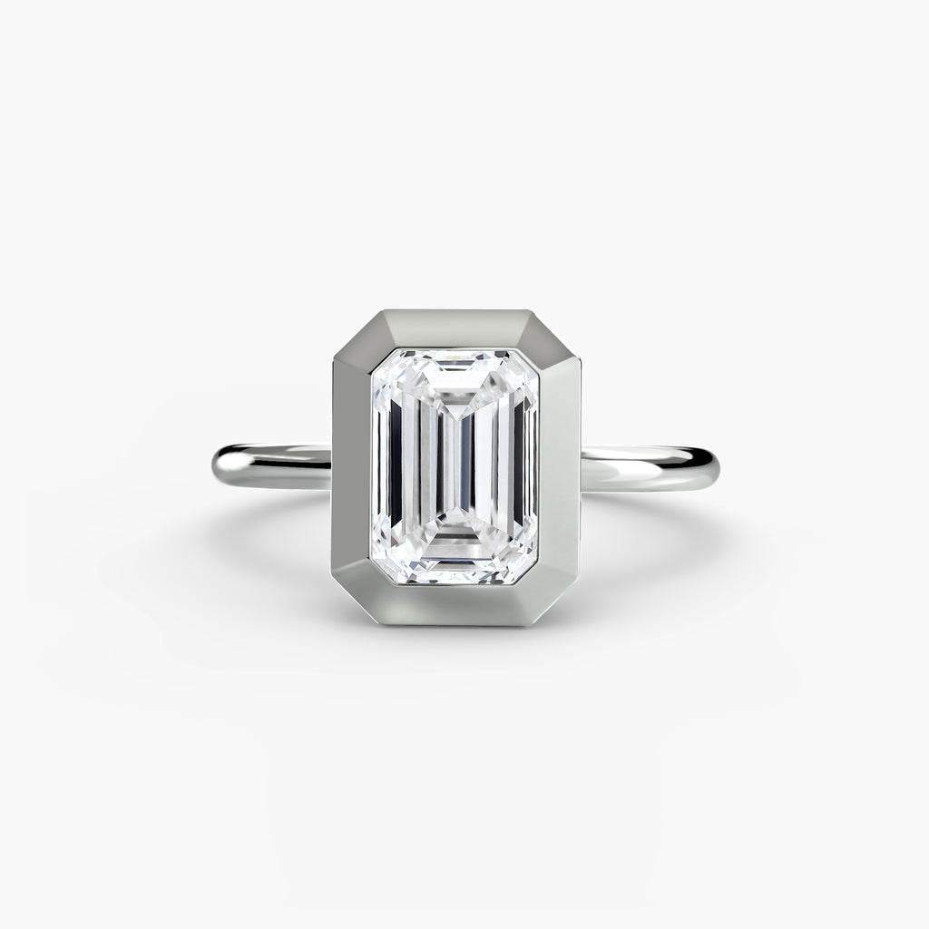The Bezel Set Solitaire - VYKA Diamonds