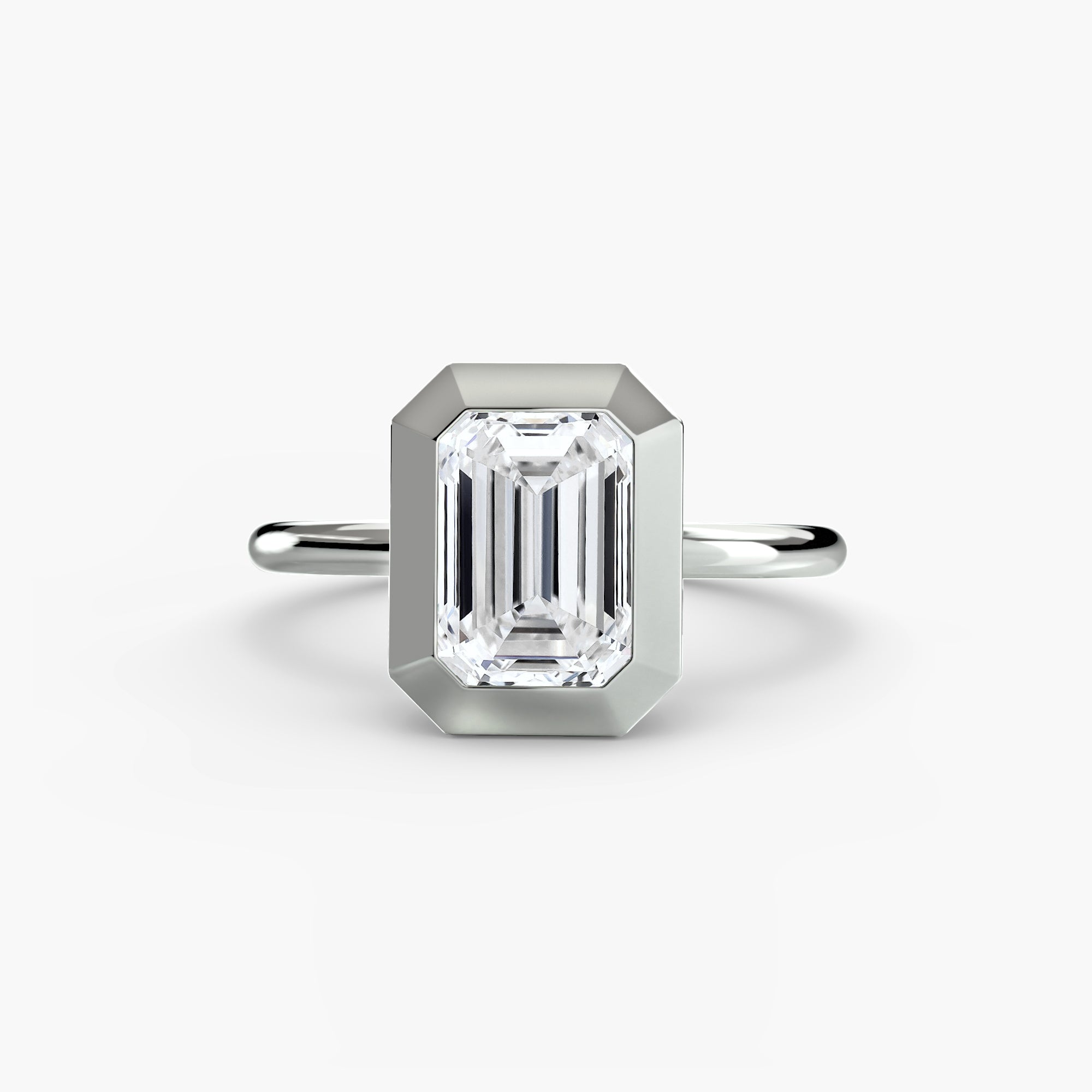 The Bezel Set Solitaire - VYKA Diamonds