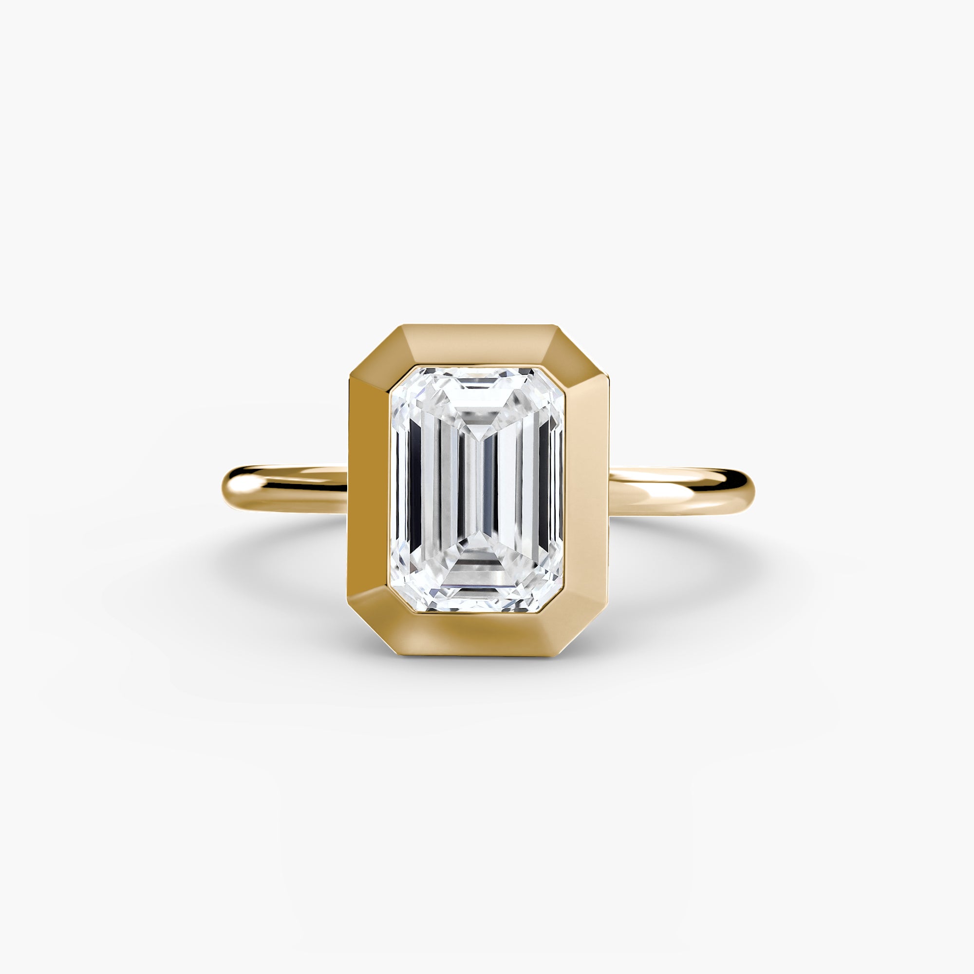 The Bezel Set Solitaire - VYKA Diamonds