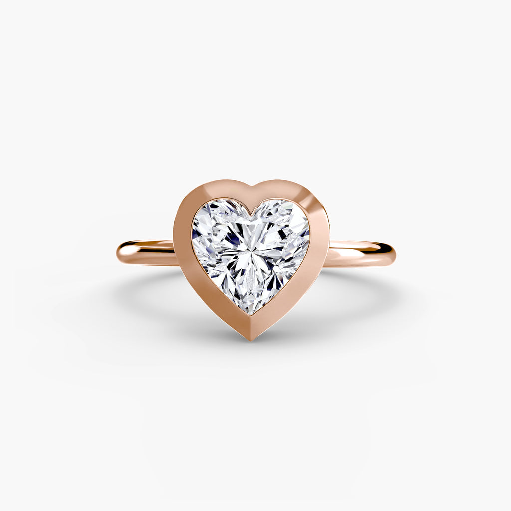 The Bezel Set Solitaire - VYKA Diamonds