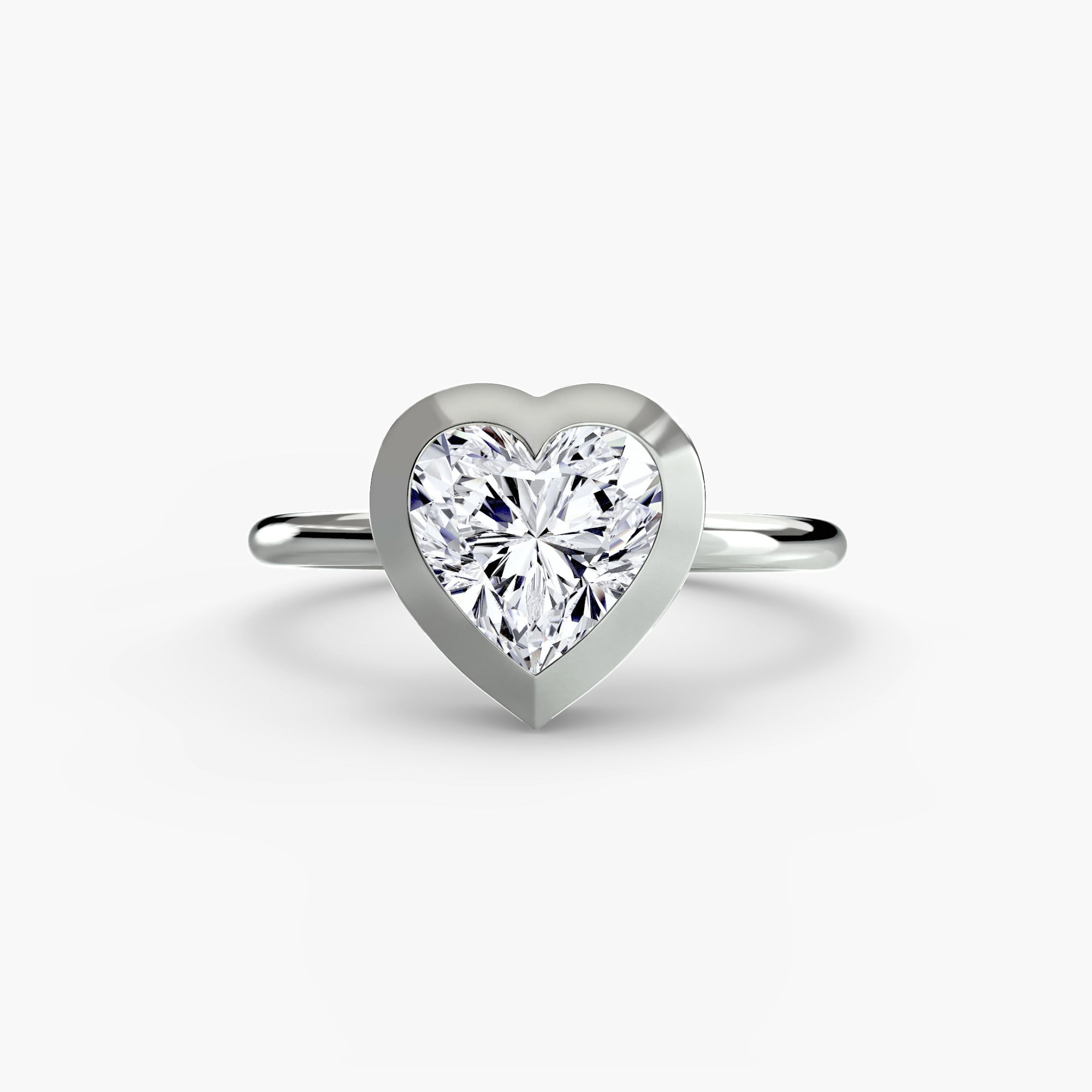 The Bezel Set Solitaire - VYKA Diamonds