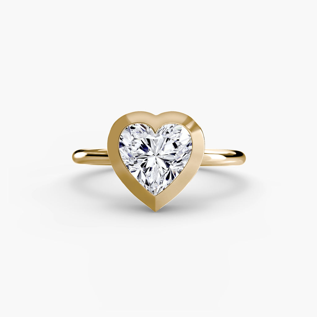 The Bezel Set Solitaire - VYKA Diamonds
