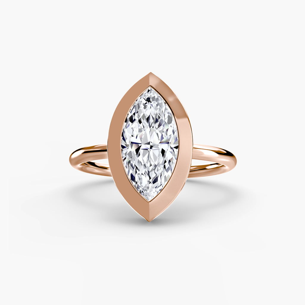 The Bezel Set Solitaire - VYKA Diamonds