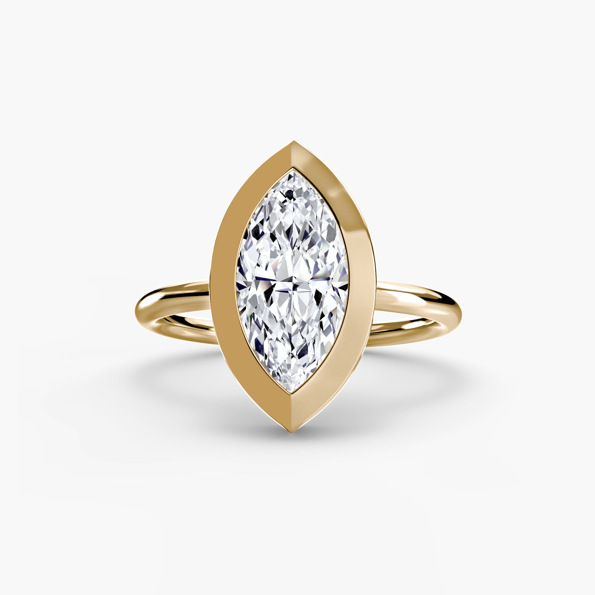 The Bezel Set Solitaire - VYKA Diamonds