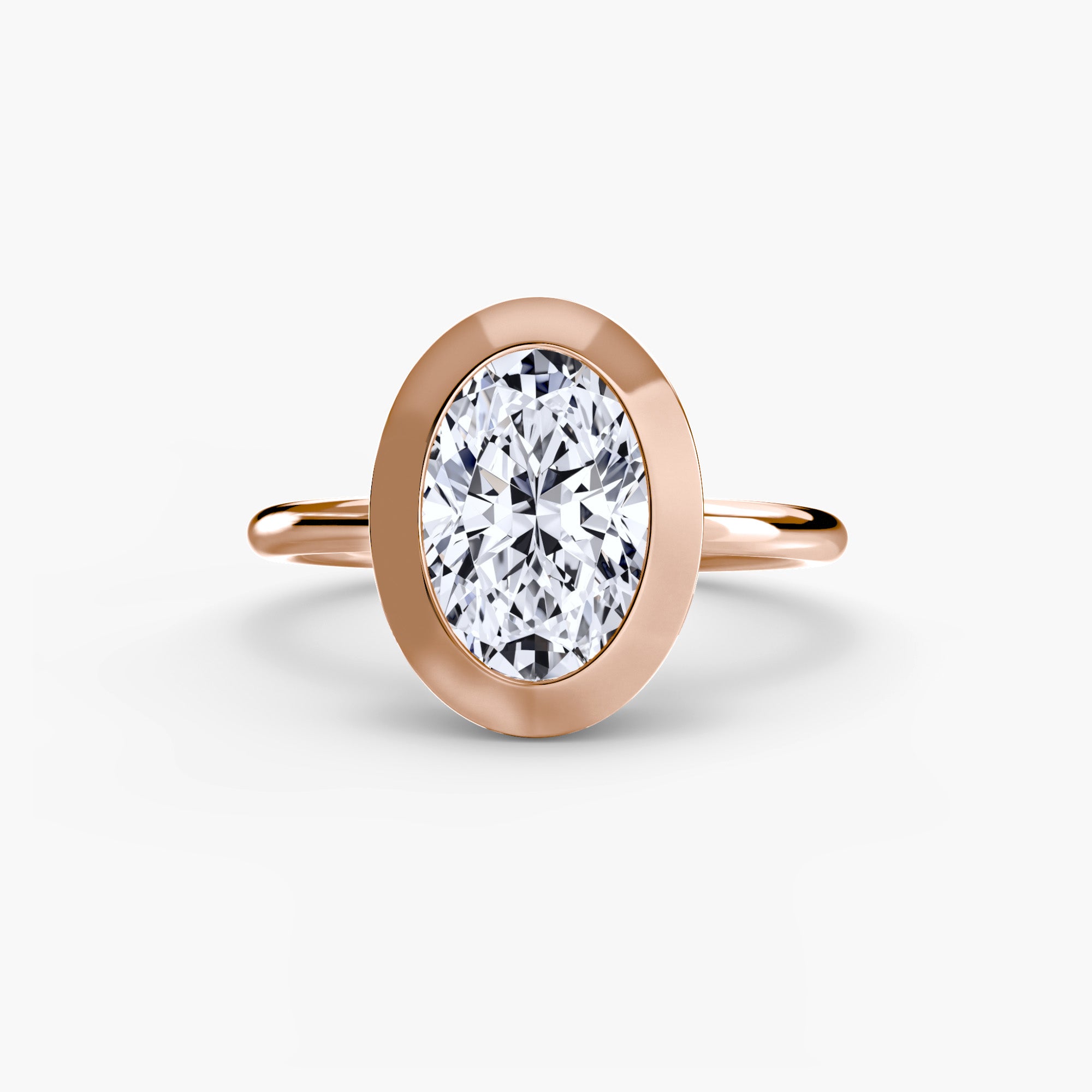 The Bezel Set Solitaire - VYKA Diamonds