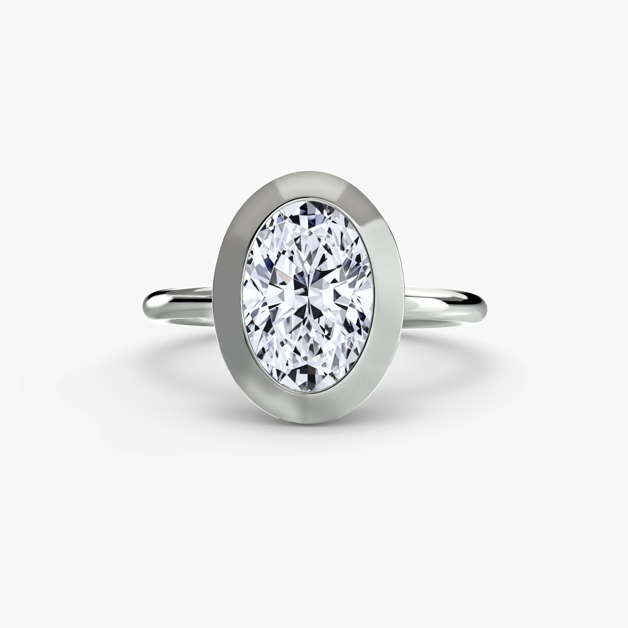 The Bezel Set Solitaire - VYKA Diamonds