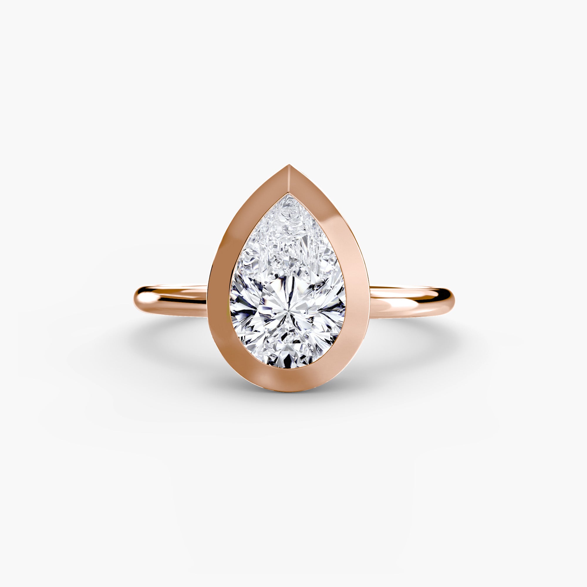 The Bezel Set Solitaire - VYKA Diamonds