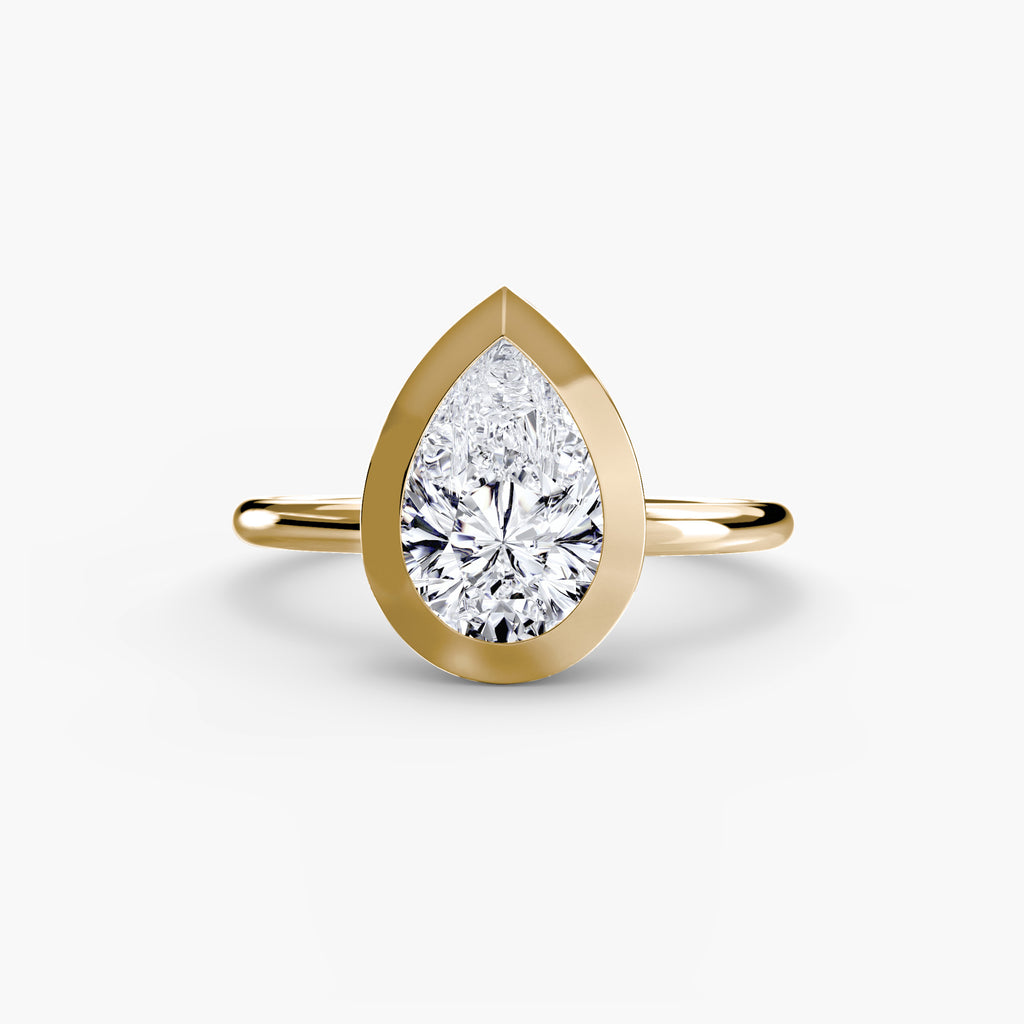 The Bezel Set Solitaire - VYKA Diamonds