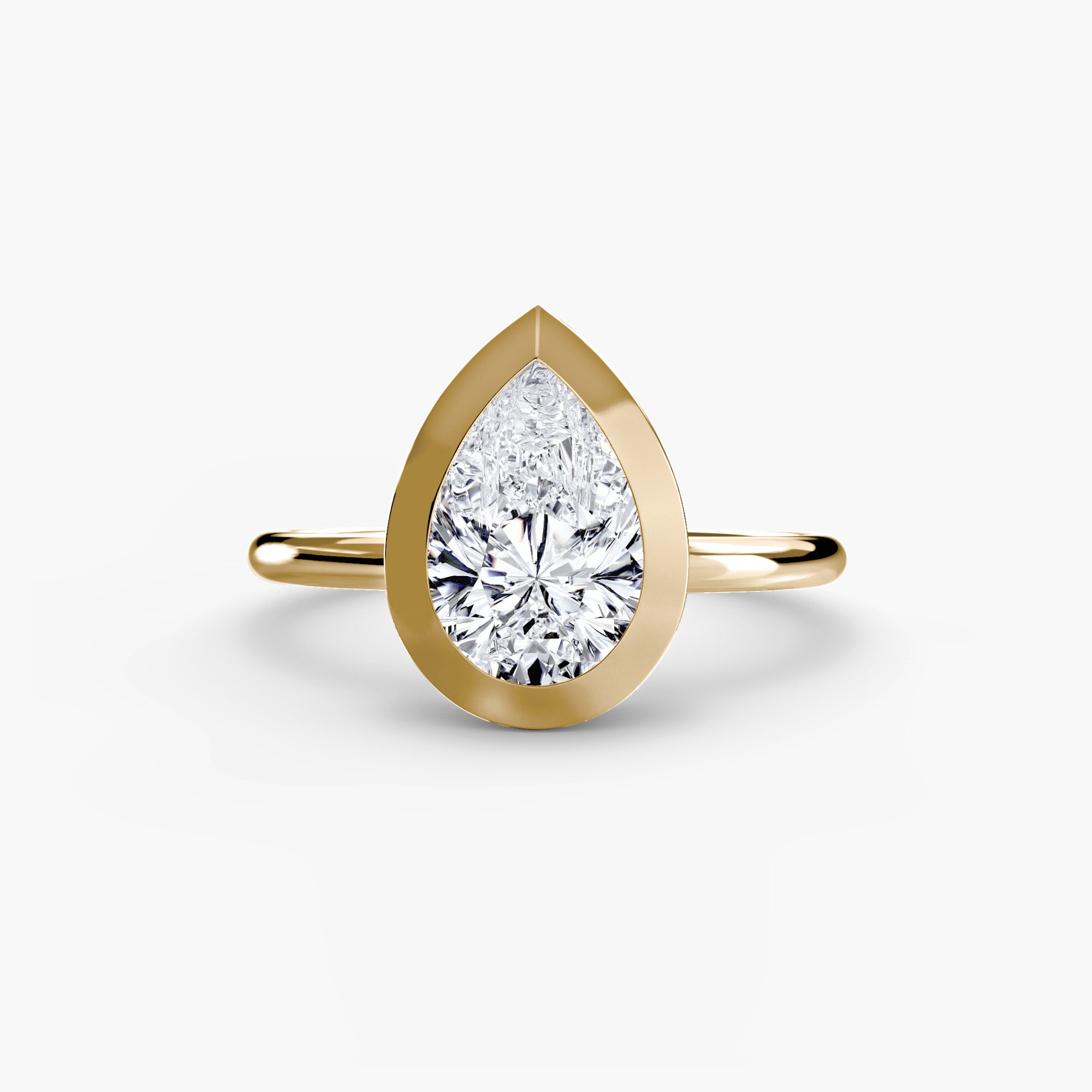 The Bezel Set Solitaire - VYKA Diamonds