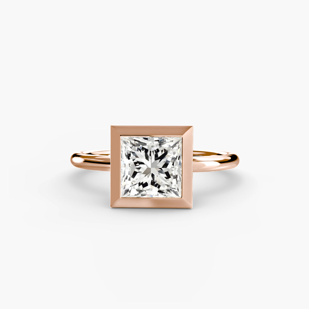 The Bezel Set Solitaire - VYKA Diamonds