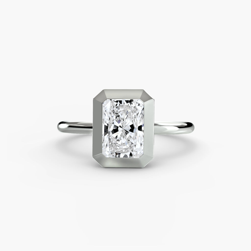 The Bezel Set Solitaire - VYKA Diamonds