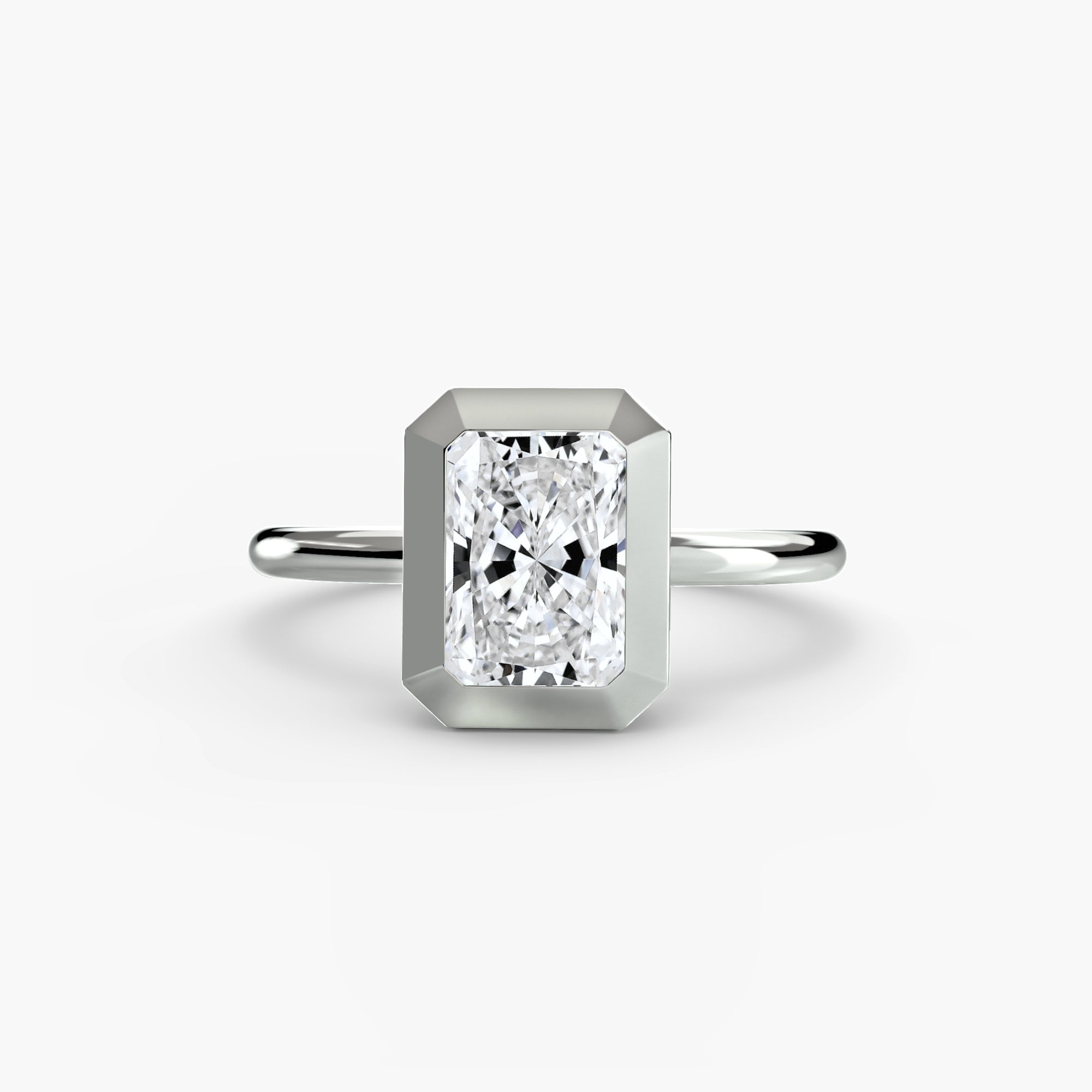 The Bezel Set Solitaire - VYKA Diamonds