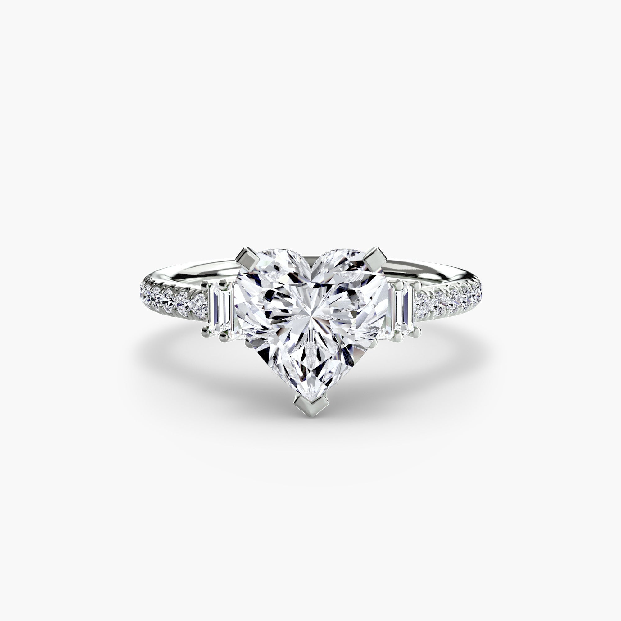 Solitaire with Pavé 4 - VYKA Diamonds
