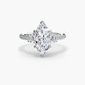 Solitaire with Pavé 4 - VYKA Diamonds