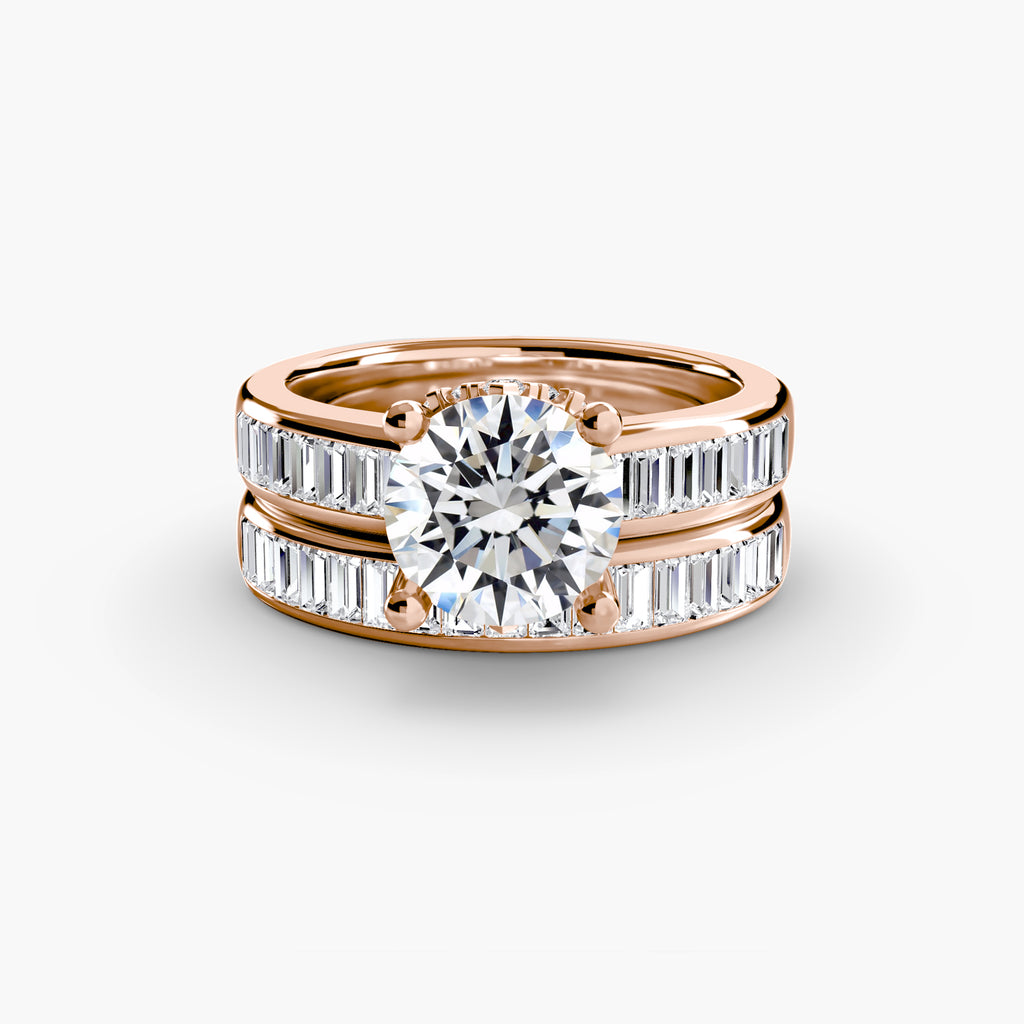 Baguette Channel Solitaire - VYKA Diamonds