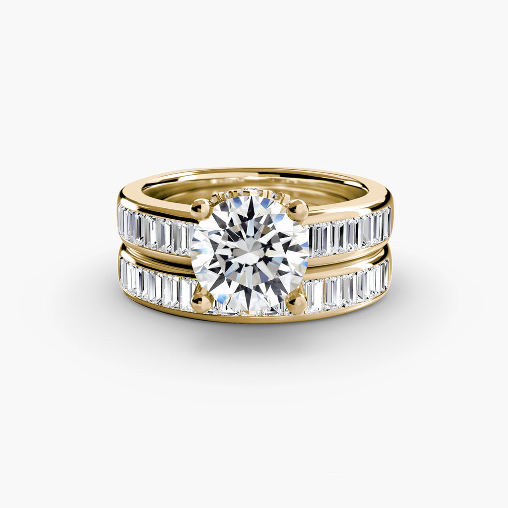 Baguette Channel Solitaire - VYKA Diamonds