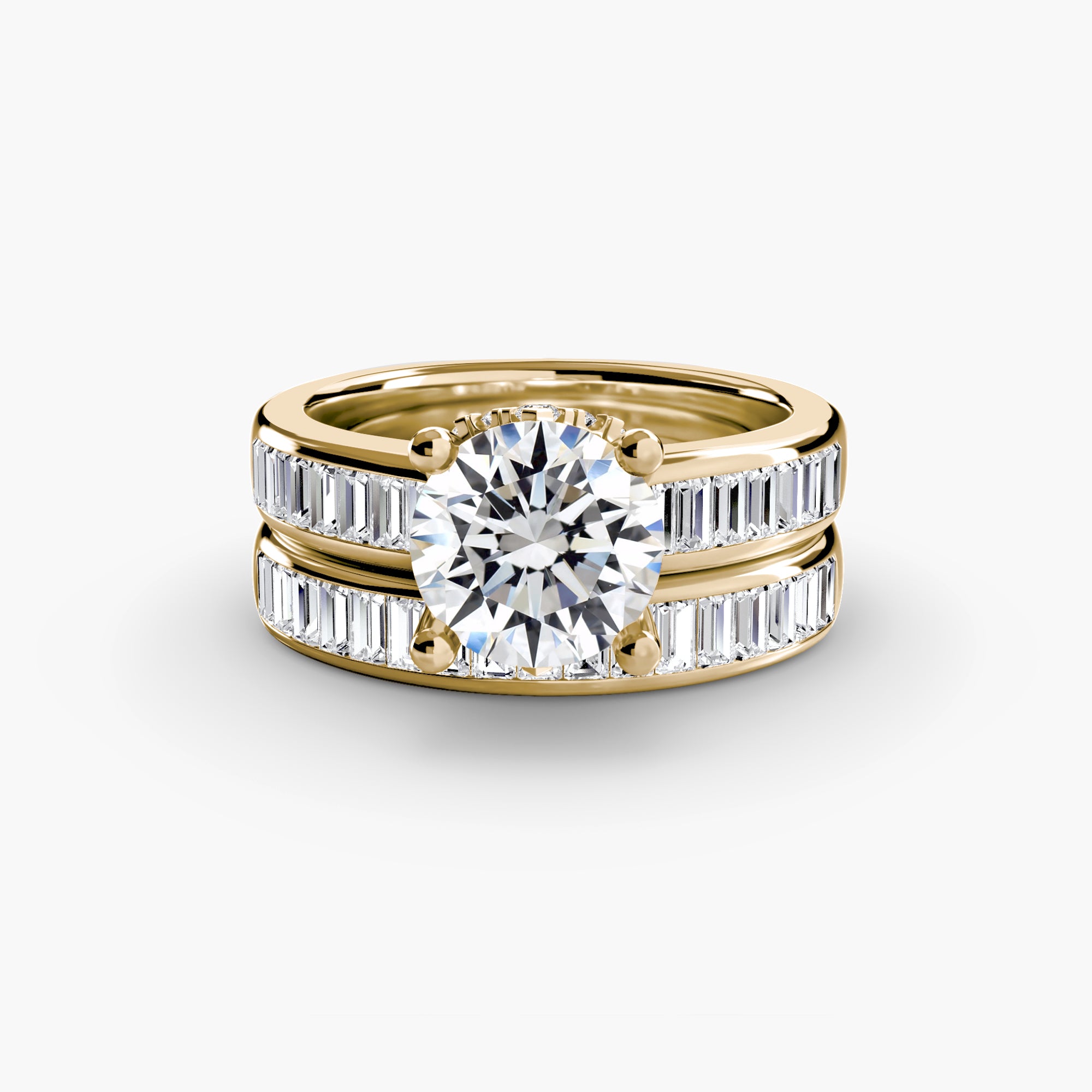 Baguette Channel Solitaire - VYKA Diamonds