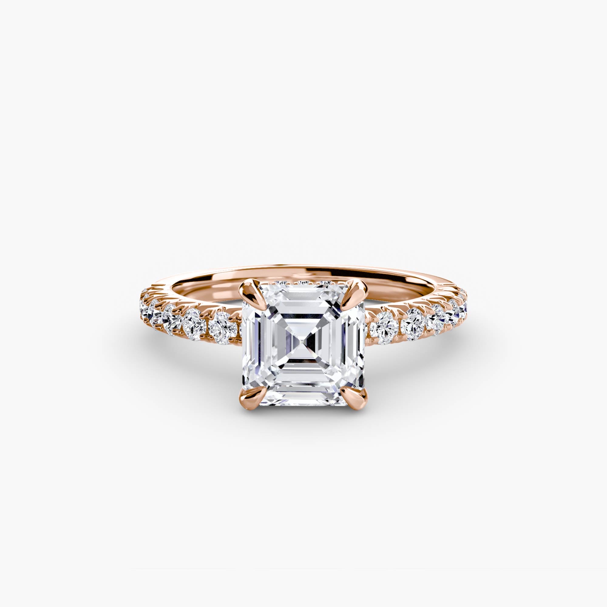 Solitaire with Pavé 6 - VYKA Diamonds