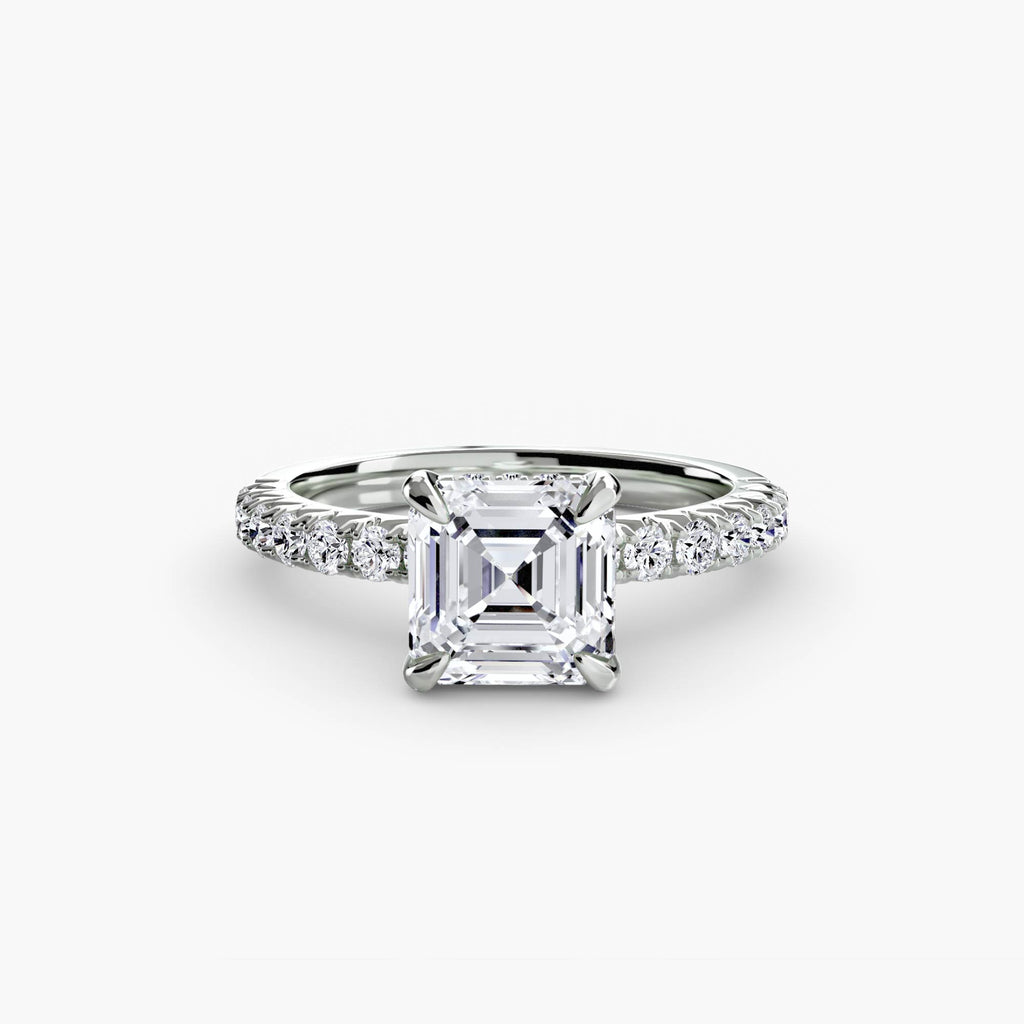 Solitaire with Pavé 6 - VYKA Diamonds
