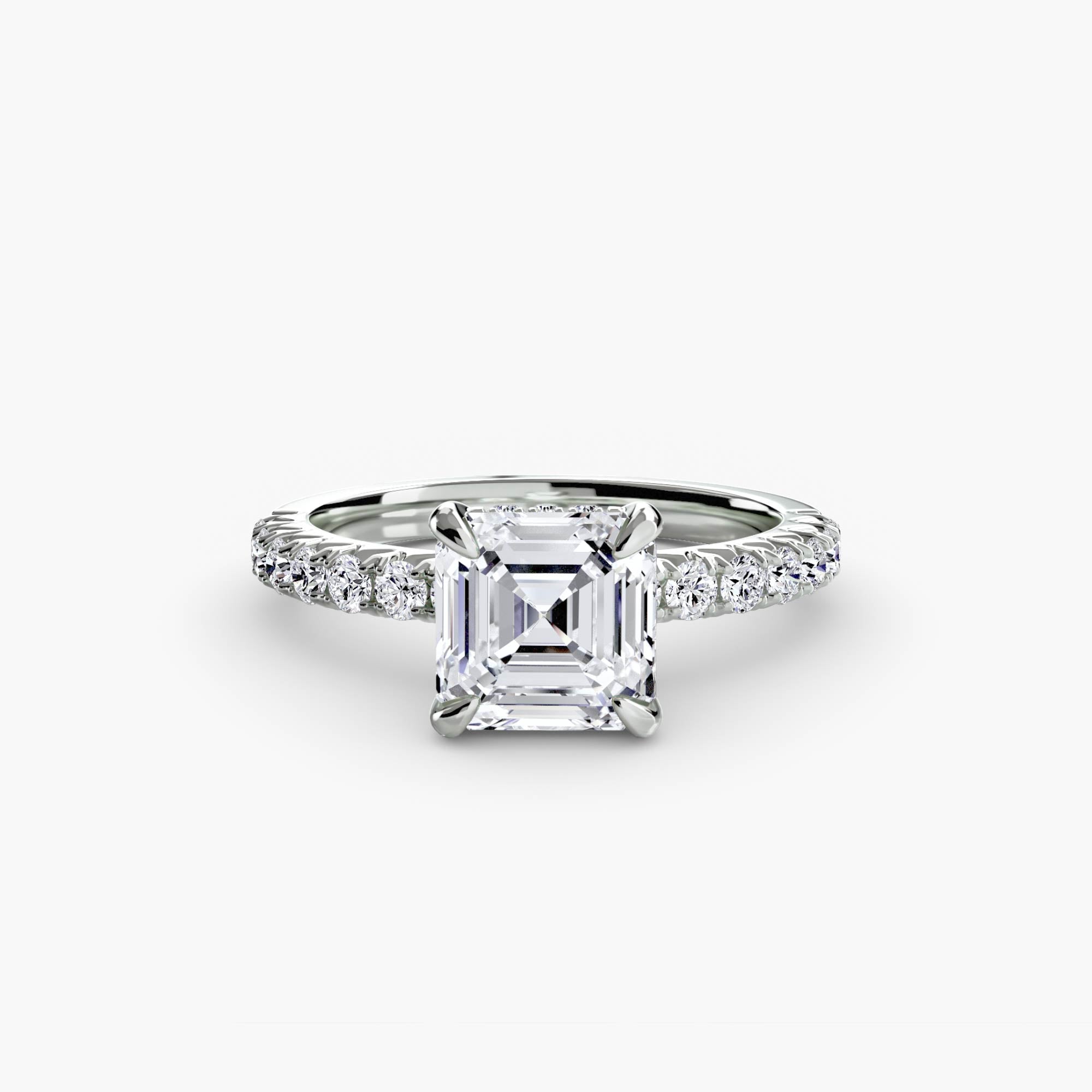 Solitaire with Pavé 6 - VYKA Diamonds