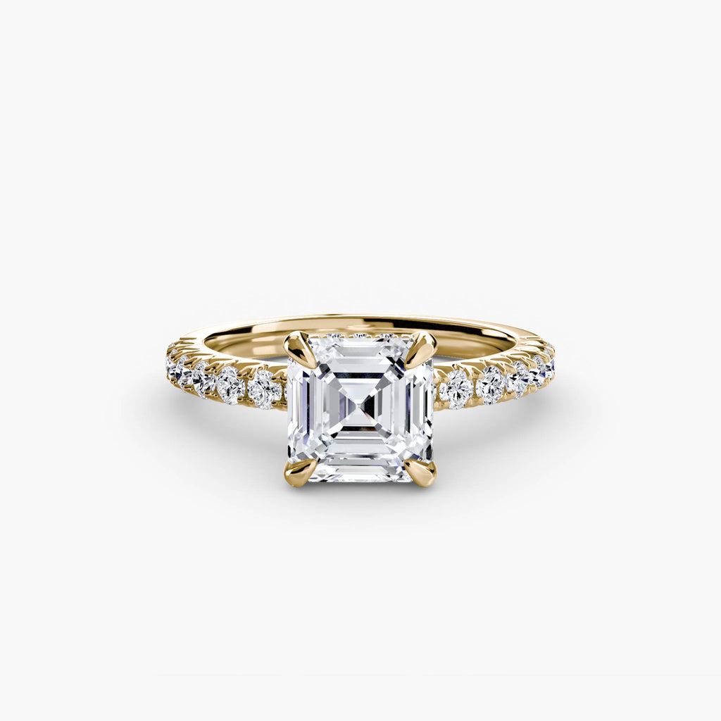 Solitaire with Pavé 6 - VYKA Diamonds