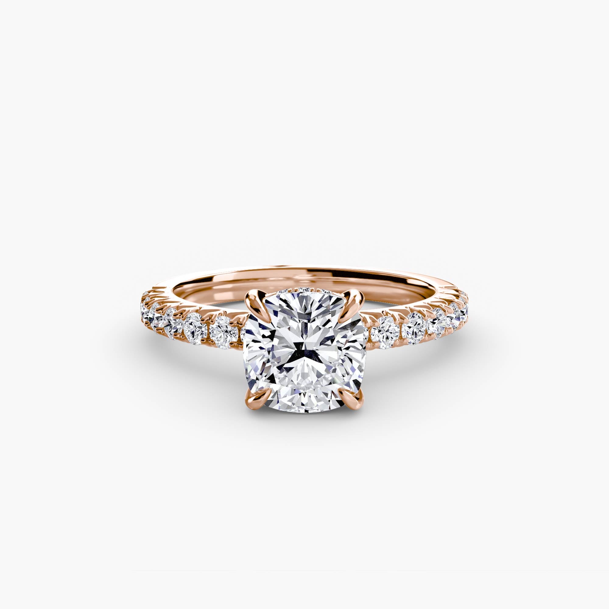Solitaire with Pavé 6 - VYKA Diamonds