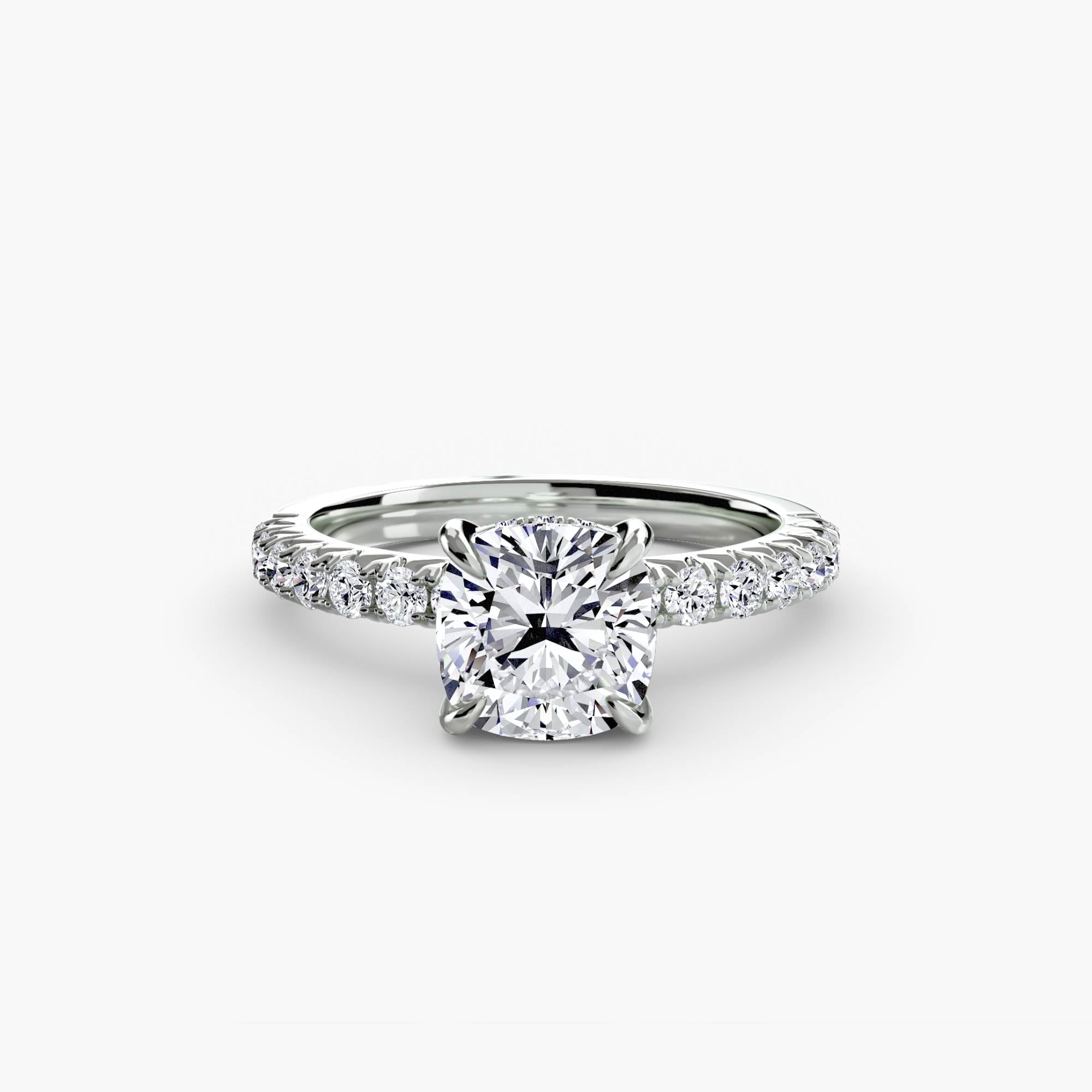 Solitaire with Pavé 6 - VYKA Diamonds