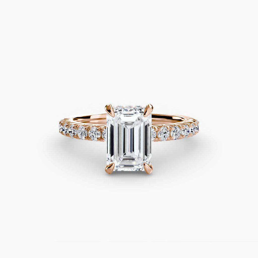 Solitaire with Pavé 6 - VYKA Diamonds