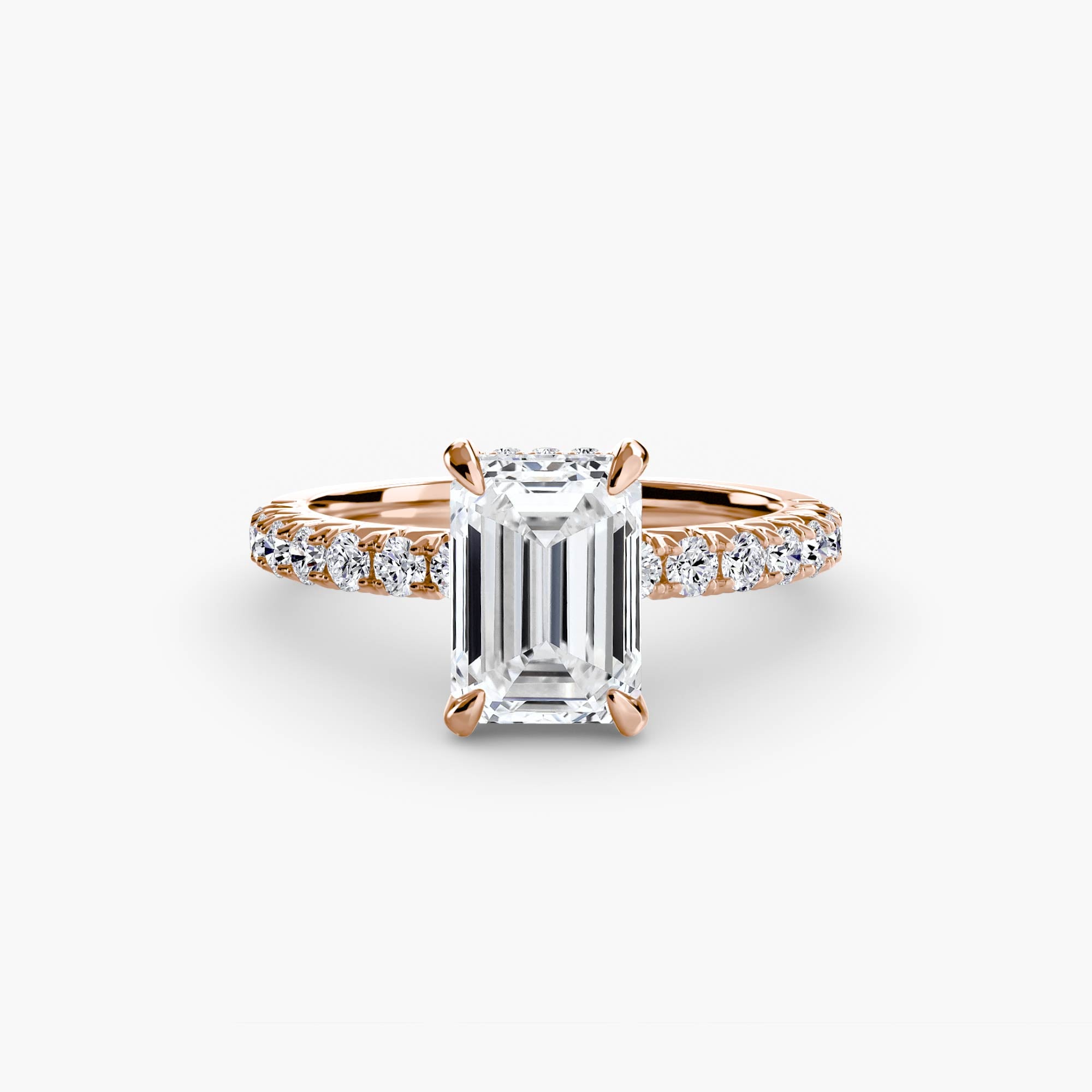 Solitaire with Pavé 6 - VYKA Diamonds