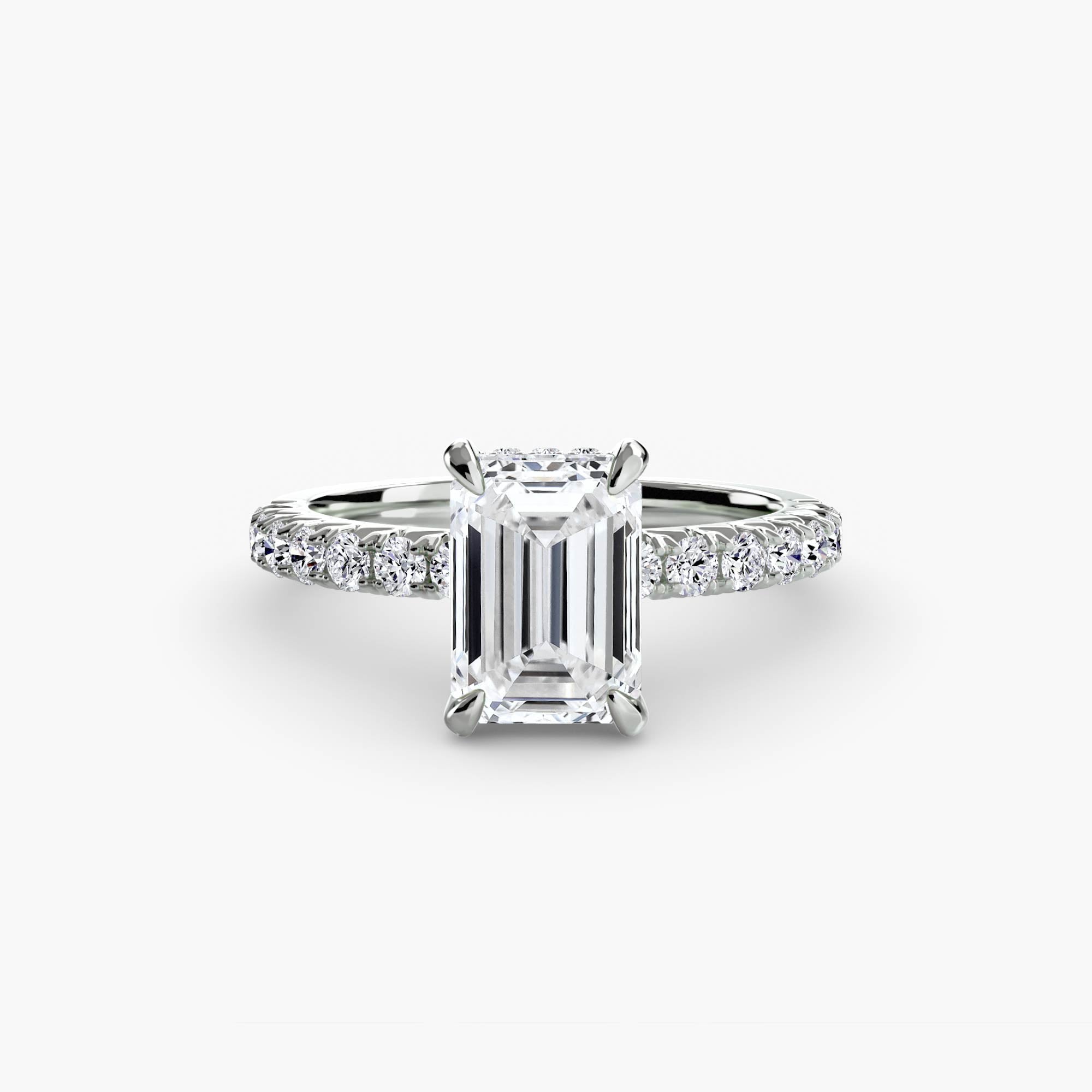 Solitaire with Pavé 6 - VYKA Diamonds