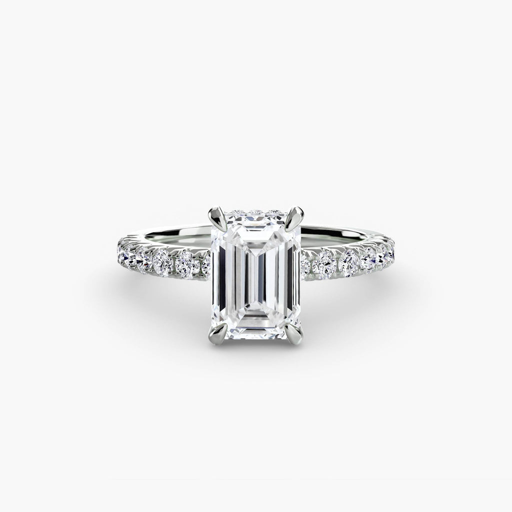 Solitaire with Pavé 6 - VYKA Diamonds