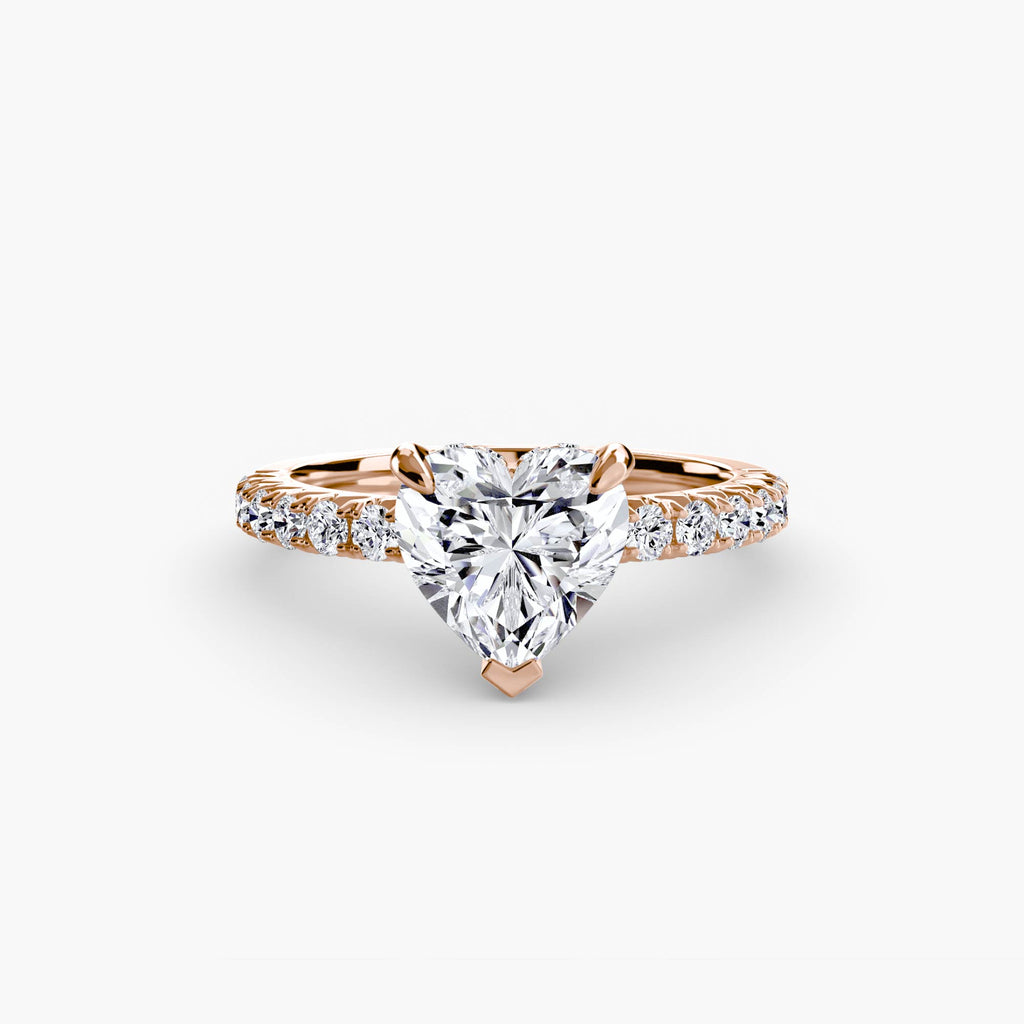 Solitaire with Pavé 6 - VYKA Diamonds