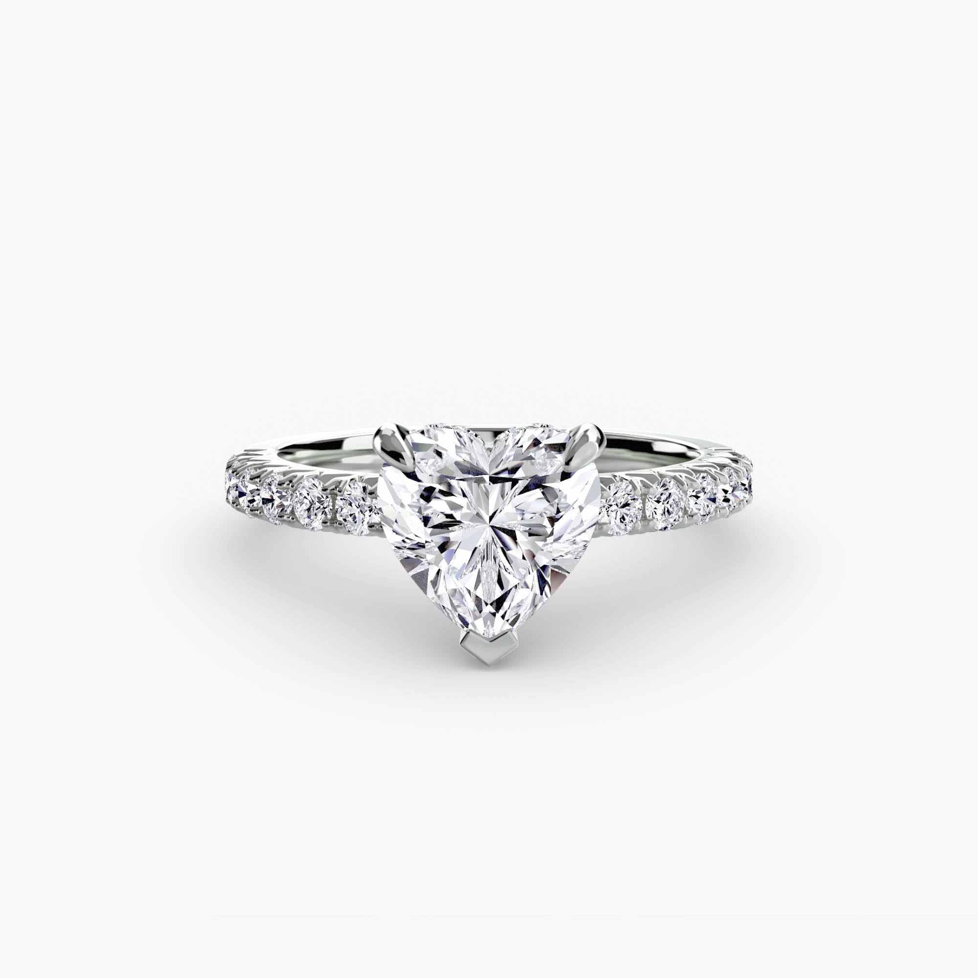 Solitaire with Pavé 6 - VYKA Diamonds