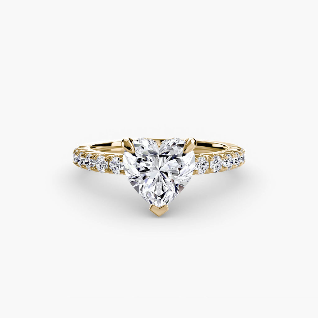 Solitaire with Pavé 6 - VYKA Diamonds