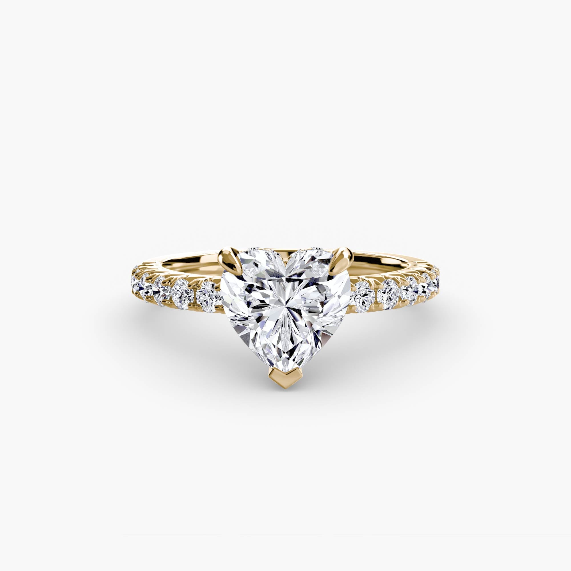 Solitaire with Pavé 6 - VYKA Diamonds