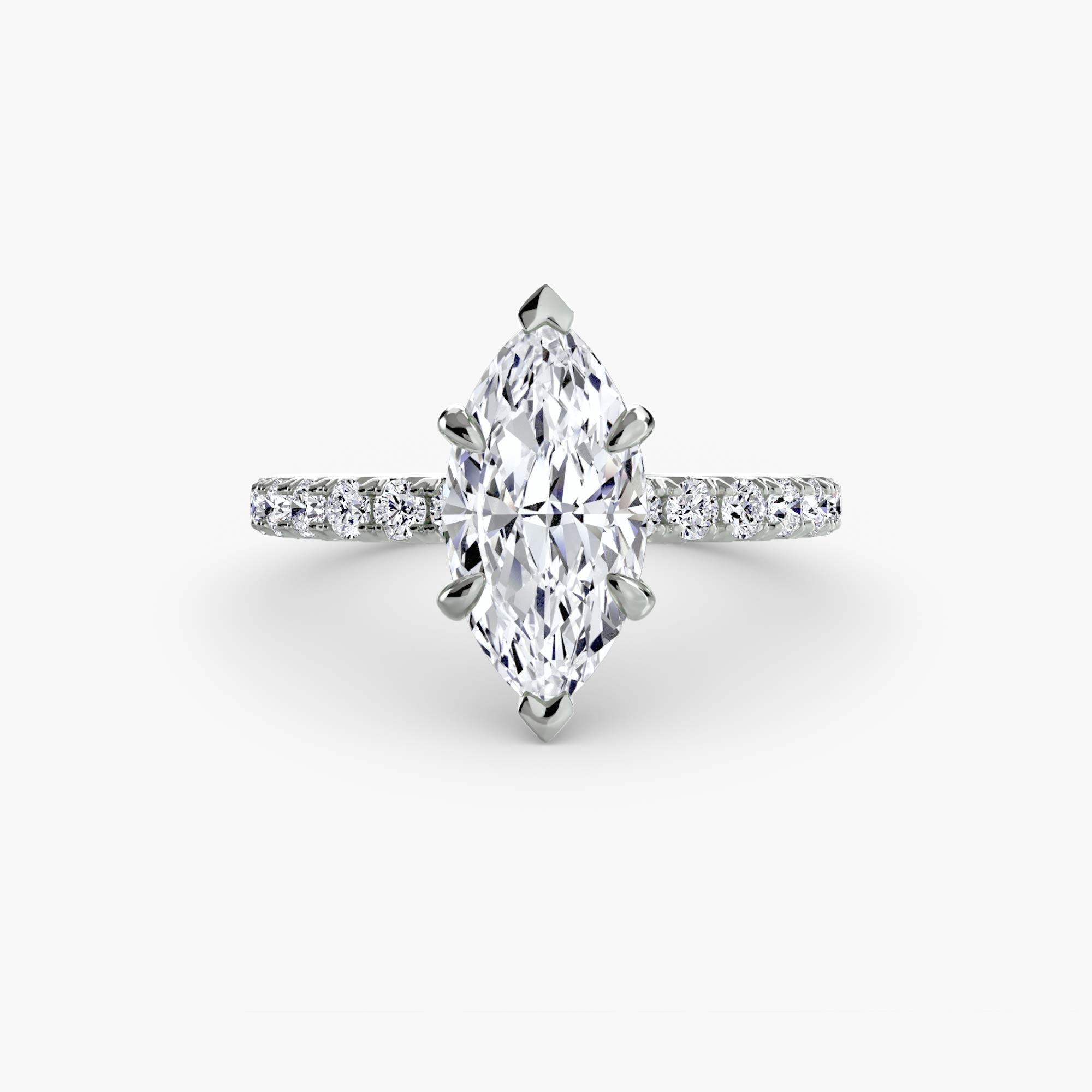 Solitaire with Pavé 6 - VYKA Diamonds