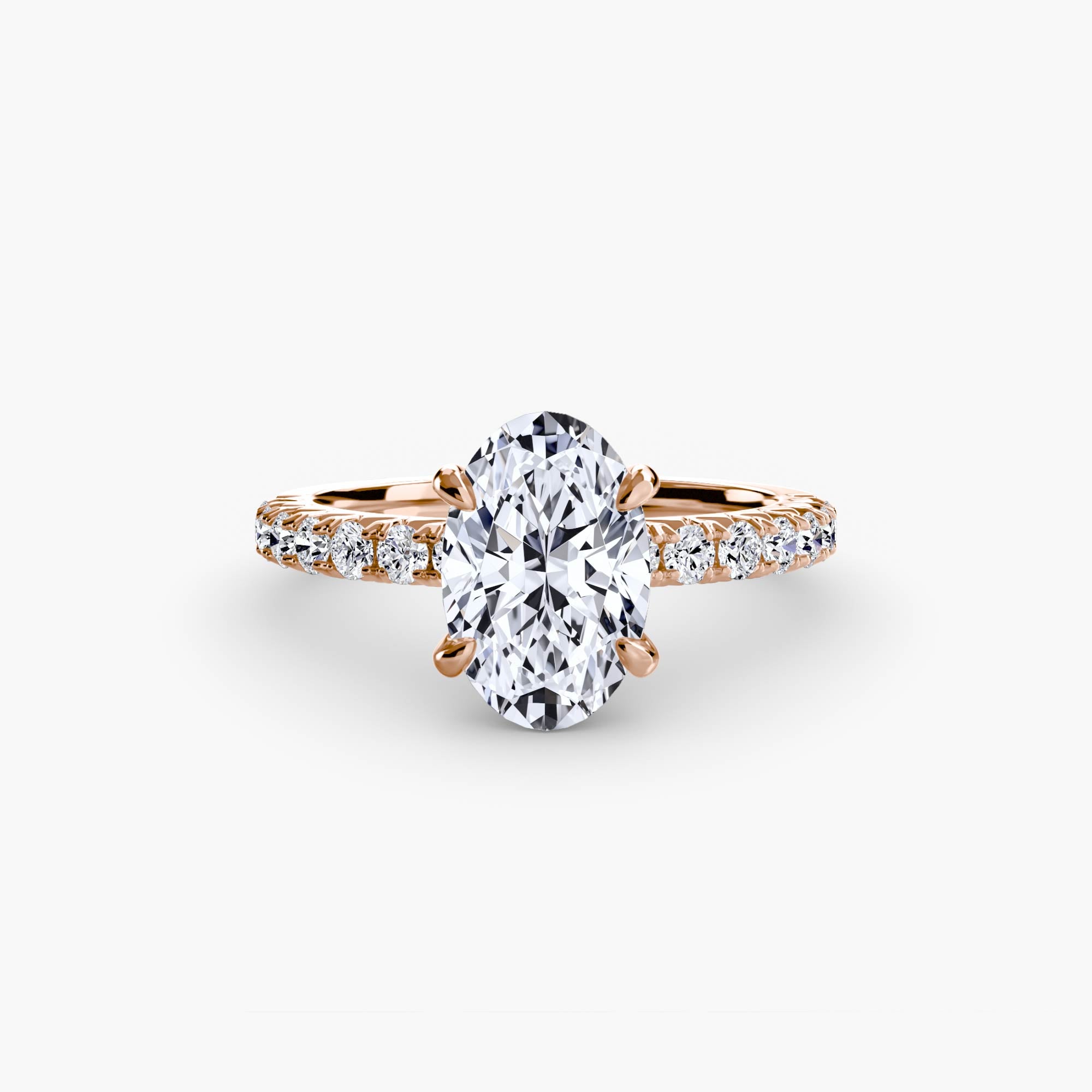 Solitaire with Pavé 6 - VYKA Diamonds