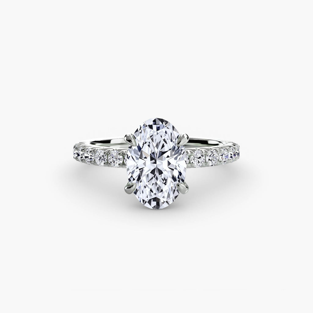 Solitaire with Pavé 6 - VYKA Diamonds