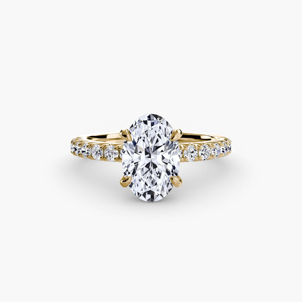 Solitaire with Pavé 6 - VYKA Diamonds